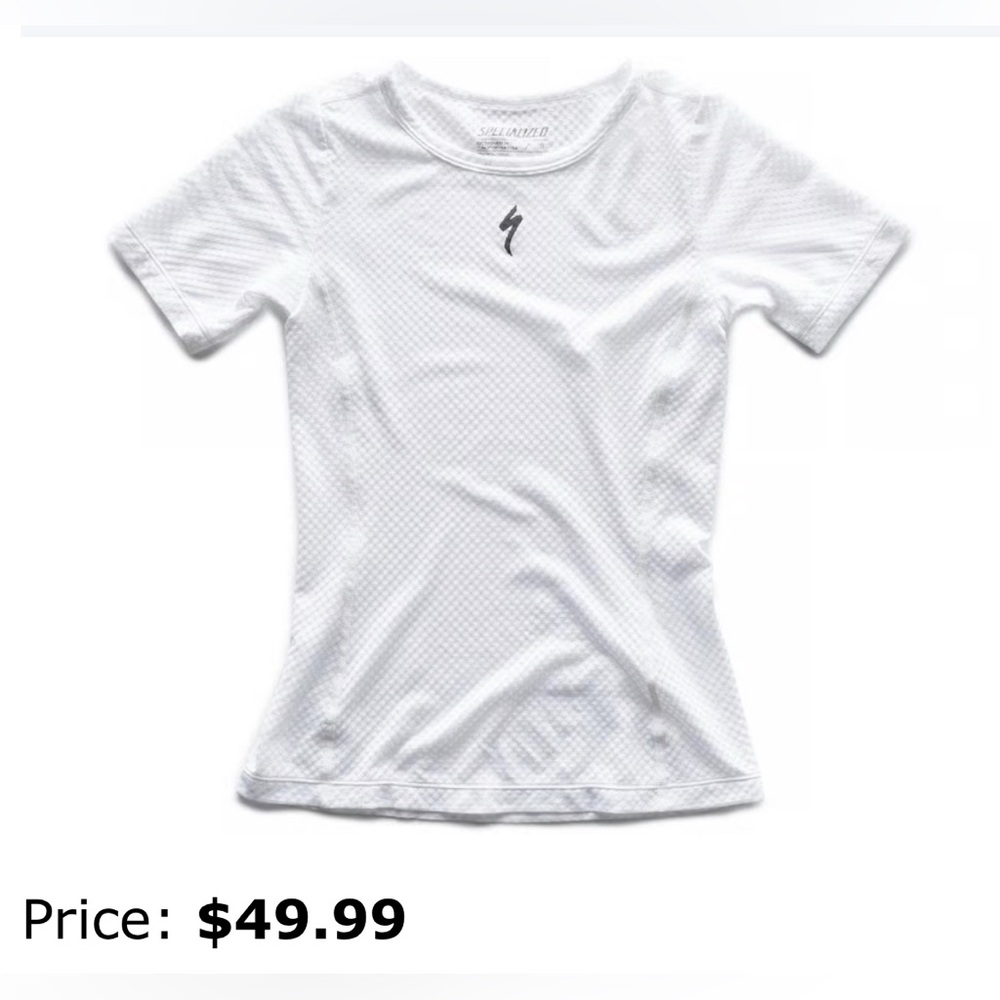 Specialized Short Sleeve Cycling Base Layer Shirt - New with Tags - Size Large